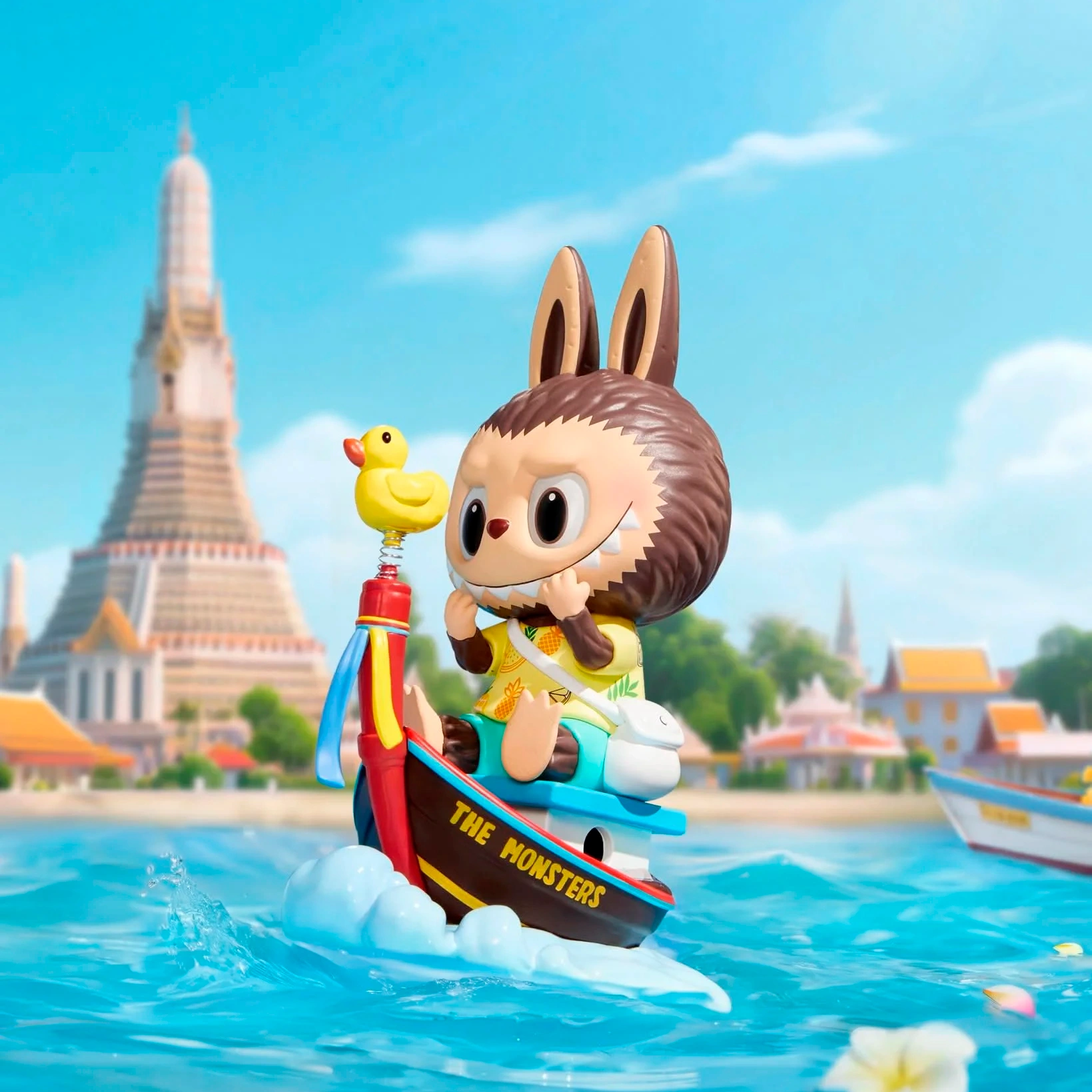 LABUBU Long-tail Boat — эксклюзив ICONSIAM