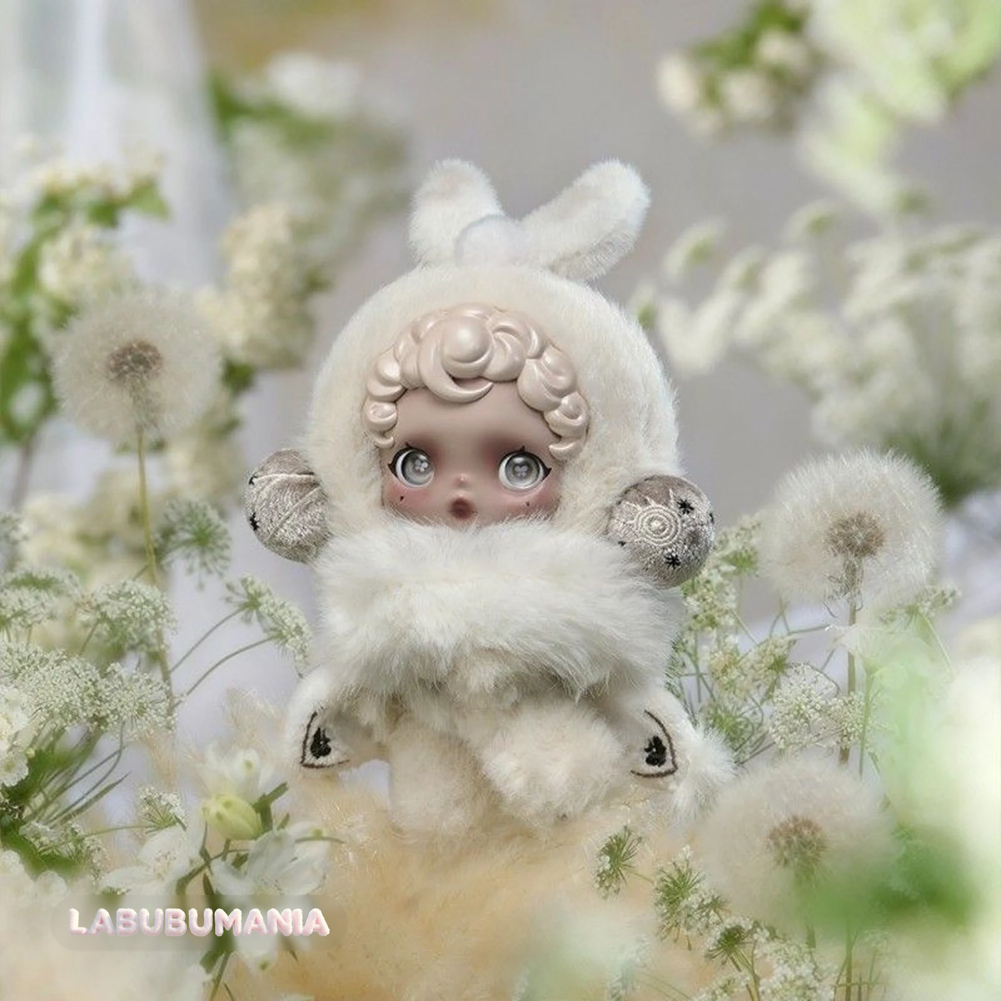 Skullpanda: Mist (белая) | Labubumania – Pop Mart в России